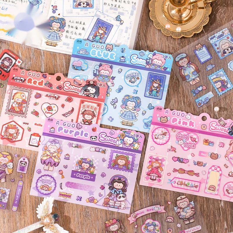 

2 листа наклеек для ноутбука компьютера телефона DIY декоративные креативные альбомные этикетки детский подарок Скрапбукинг Канцтовары рукоделие Новинка