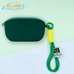 Silicone Soft Case with Cute Lanyard Pendant - Shockproof Protective Cover for JBL Wave Buds (2)