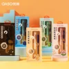 OASO K019 Sealed Press Erasable Fountain Pen Retractable 0.5mm Press Office School Student Pen Set with 2pcs Blue Ink Cartridges 1