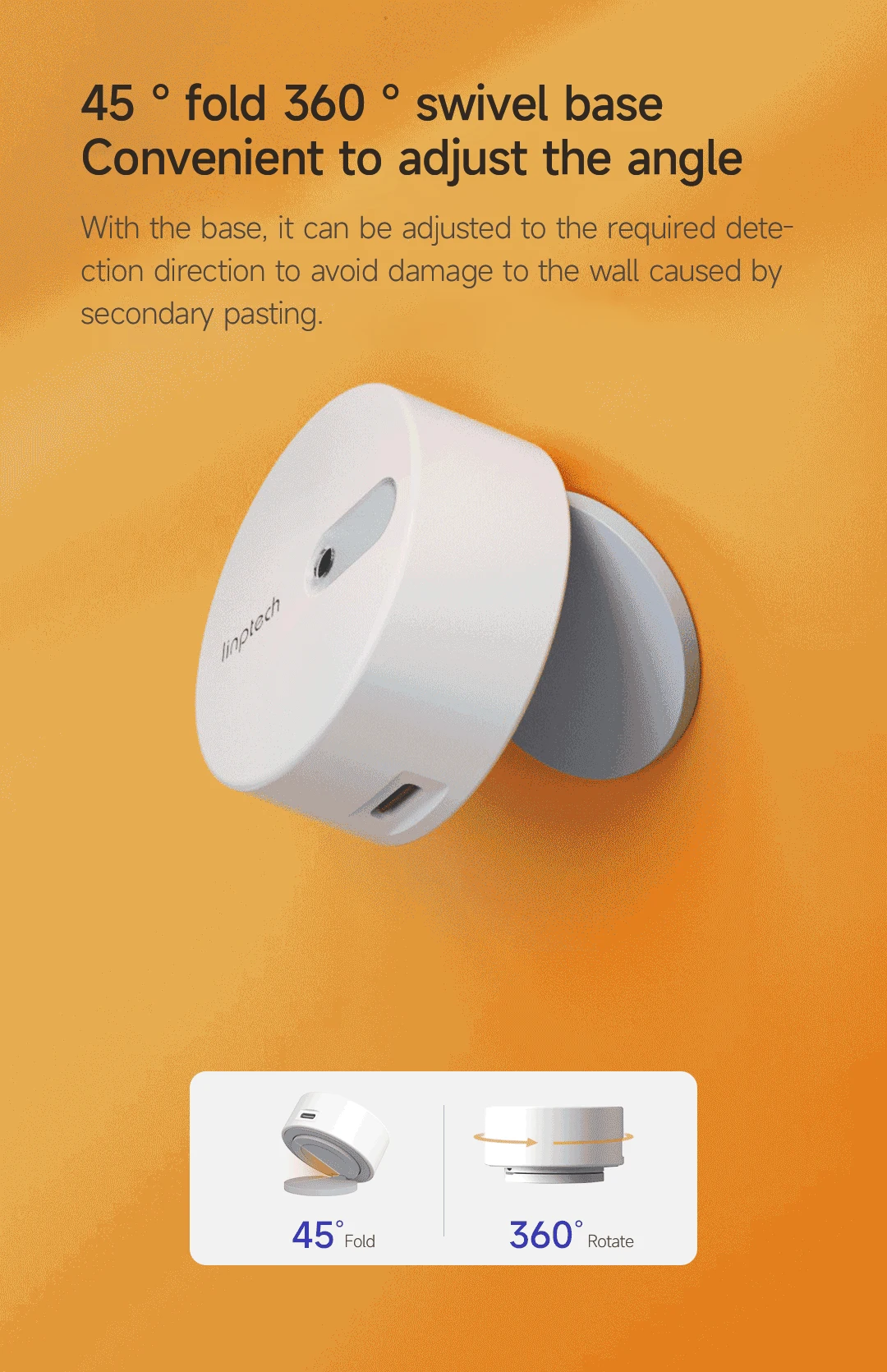 Linptech Human Body Presence ES1 Sensor Bluetooth/WiFi/ZigBee Communication Mill