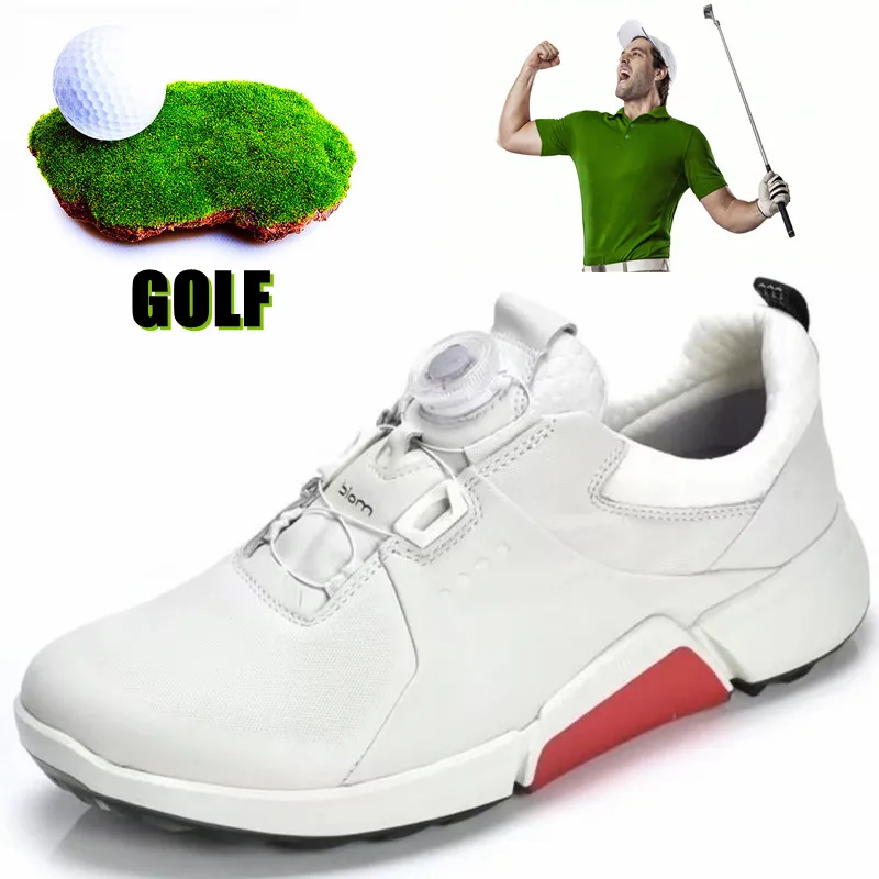 New Men's Professional Training Golf Shoes Men's Waterproof Non slip