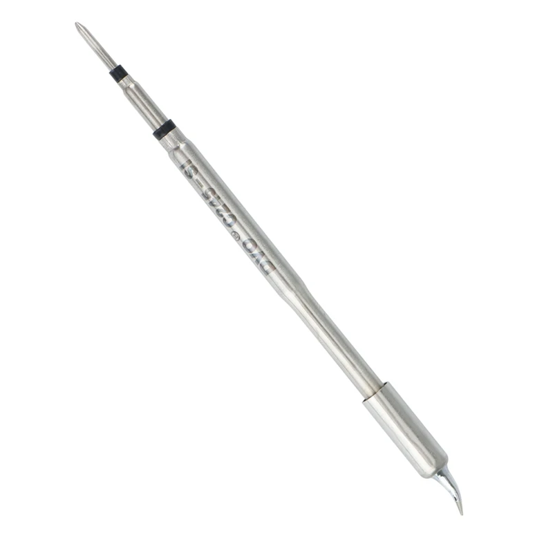 

2X DVO For Universal For JBC C245 Soldering Iron Tips Welding Nozzle Grip Compatible C245-029 C245-030 Solder-Curved Tip