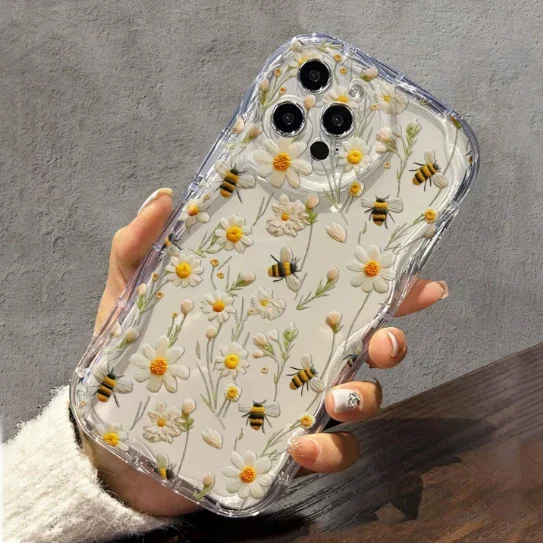 Adorable Bow Cherry Lichee Silicone Phone Case Cover