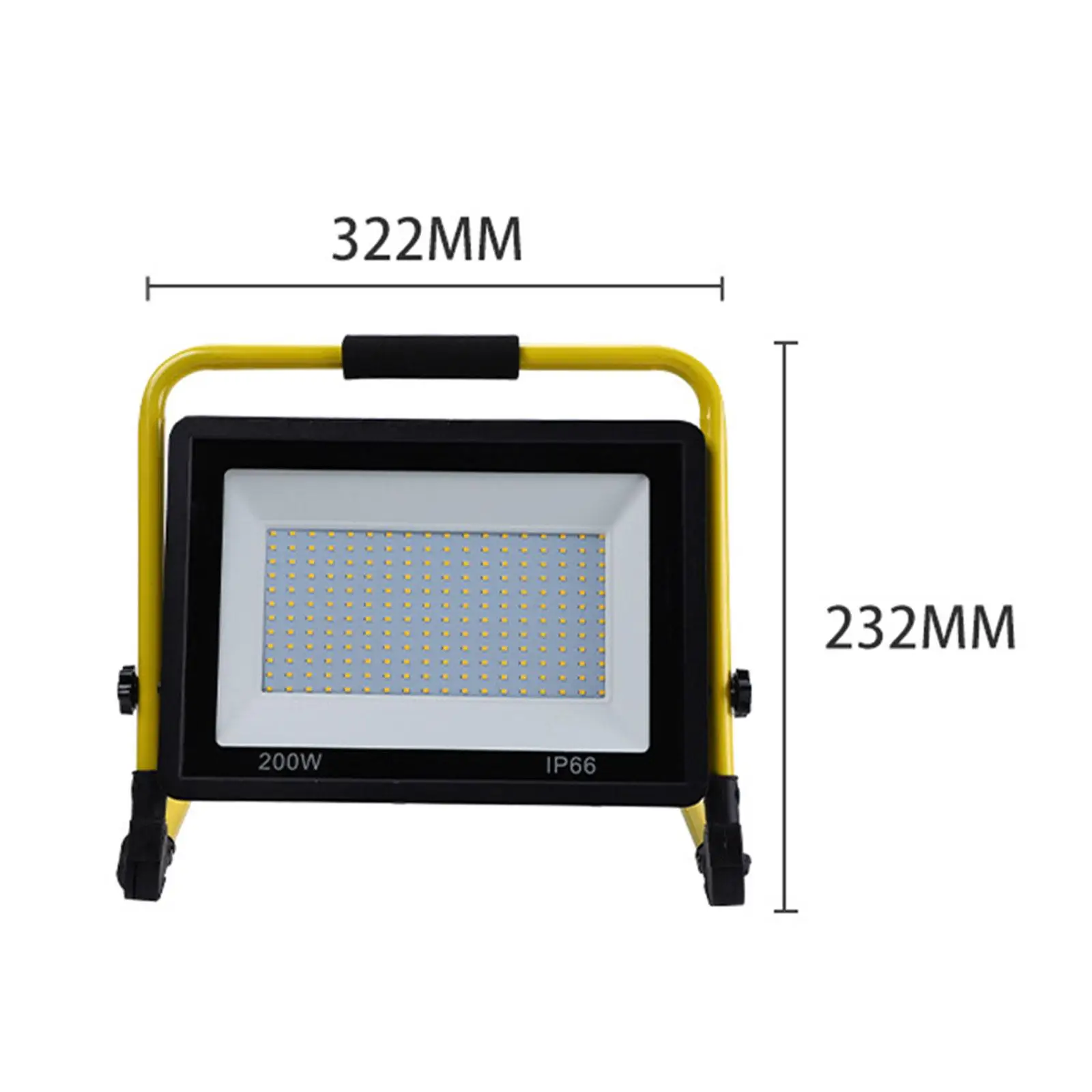 Wall Light Work Lighting Waterproof Outside Work Light with Plug LED Flood Light for Garden Yard Garage Backyard Stadium