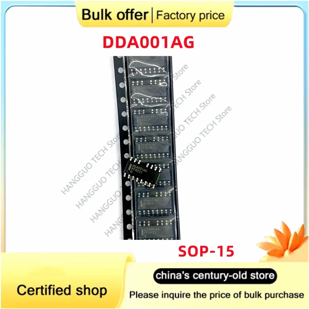 5 Pezzi IC ON Semiconductor DDA001AG DDA001ADR2G (SOP-15) #K1995