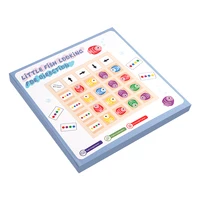 צעצועי מונטסורי עץ לילדים, אימון חשיבה לוגית, כיוון, הבנת צבעים, משחק לוח לחימה חינוכי 6