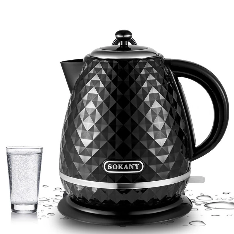 

1.7L Electric Kettle 220V Tea Pot 2200W Hot And Cool Kettle Double Anti-scald Tea Coffee Anti-dry Samovar Automatic Power-off