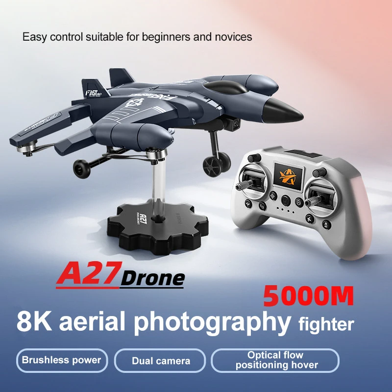 Drone A27 Dual 8K Cameras Moteur Sans Balais 25min Vol