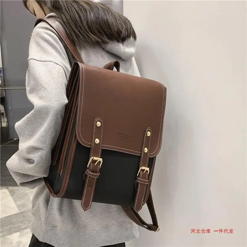 

Backpack For Women New Edition Academy Style College Student Simple And Versatile Campus Backpack