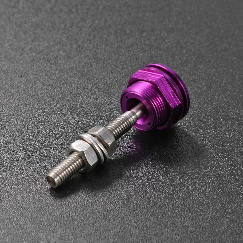 Hood Pins Lock Universal 22/30mm Push Button Bonnet Hood Pin Lock Clip Kit Quick Latch Release Engine Bonnet Lock Exterior Parts Articles