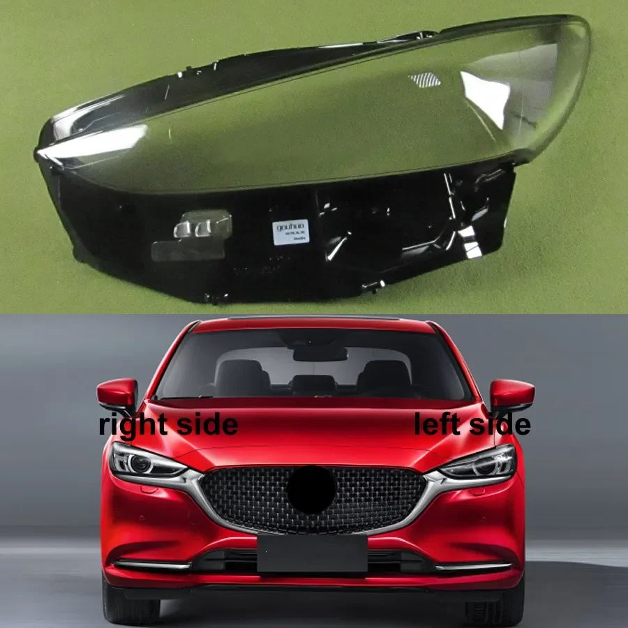 

For Mazda 6 Atenza 2020 2021 Headlights Cover Shell Headlamp Housing Transparent Lens Replace Original Lampshade Plexiglass