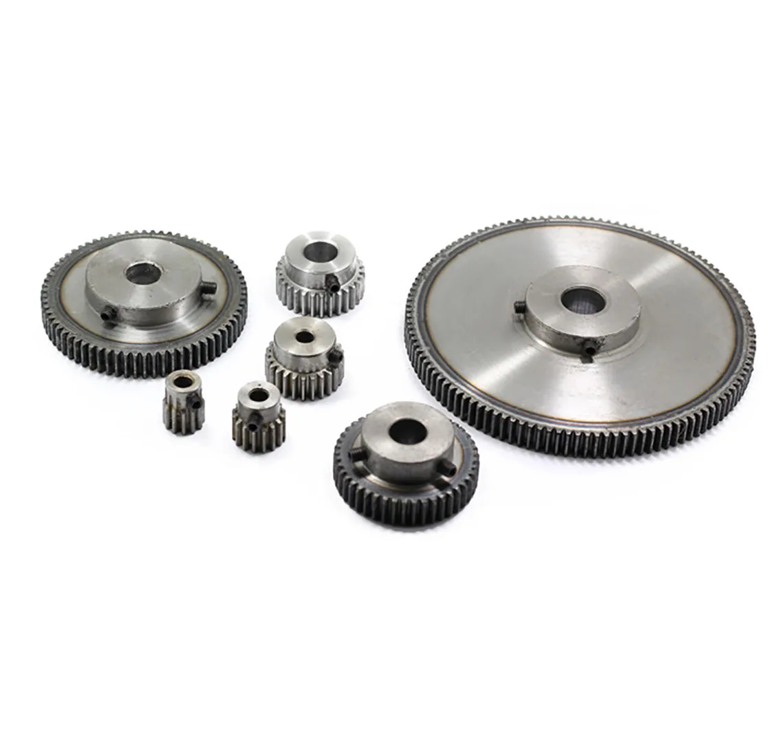 100T 120T 모듈 1 스퍼 기어 모터 기어, 1M 45  스틸 CNC 기계식 변속기 기어 보어, 8mm, 10mm, 12mm, 14mm, 15mm, 1 개