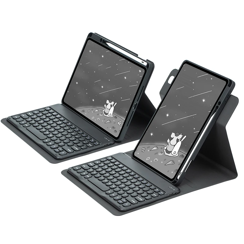 360° Rotation Magnetic Keyboard Case with Enhanced Compatibility