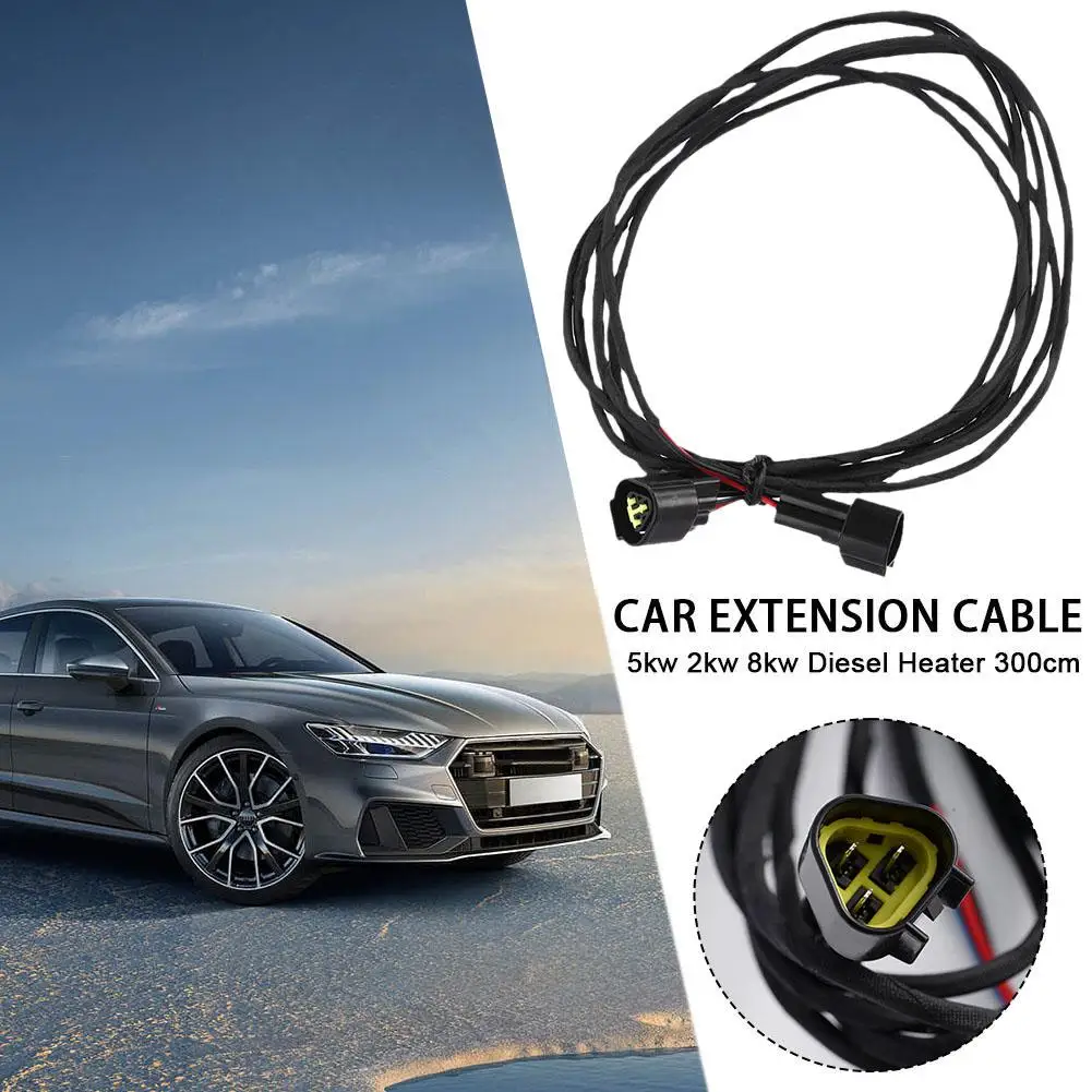 Diesel Heater Car Heater Accessories 3meters 12V Diesel Heater Lcd Shielded Extension Cable 5kw 2kw 8kw Diesel Heater Parking Repair Kit