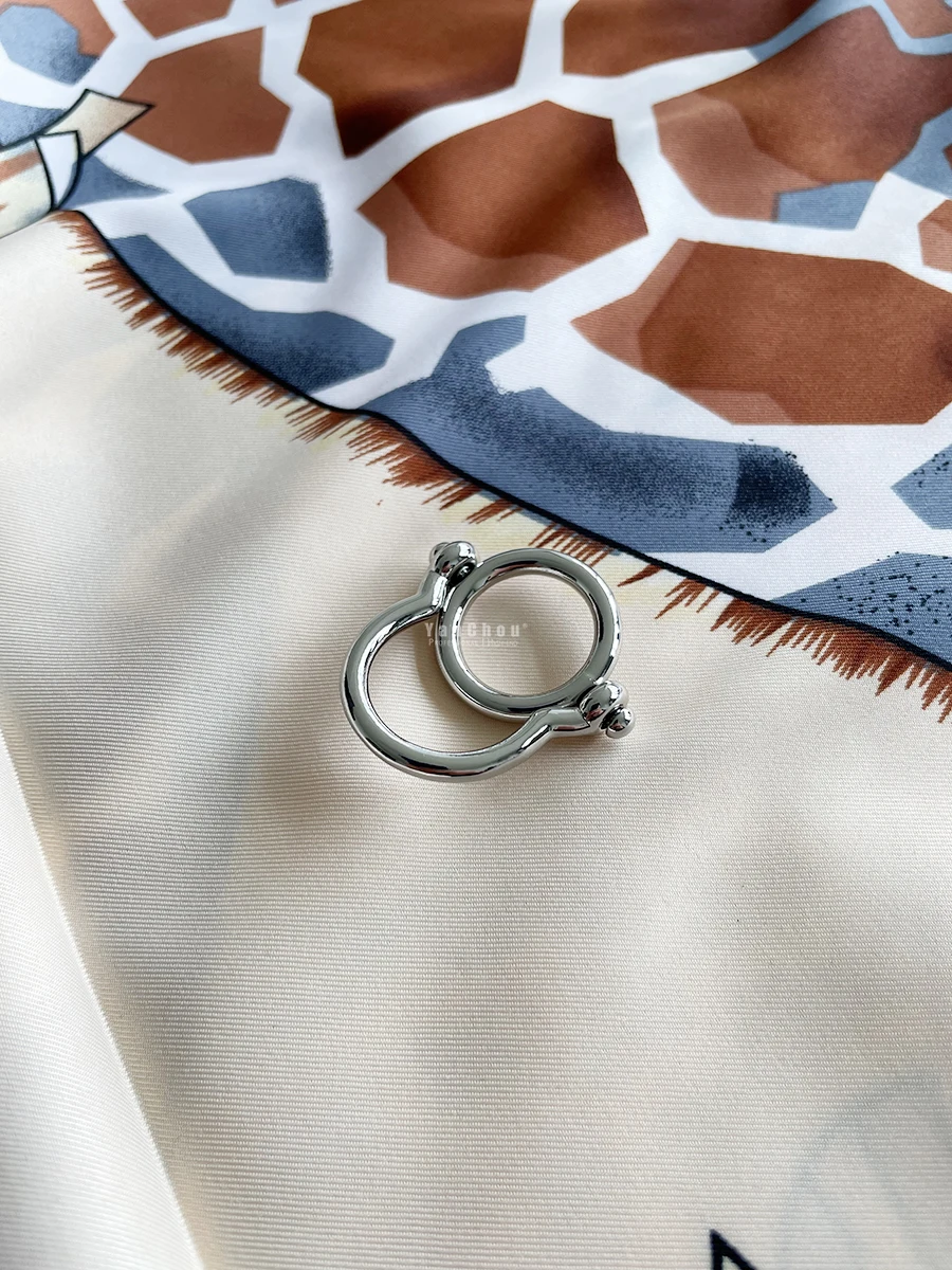 Шарфы петля шарф кольцо держатель