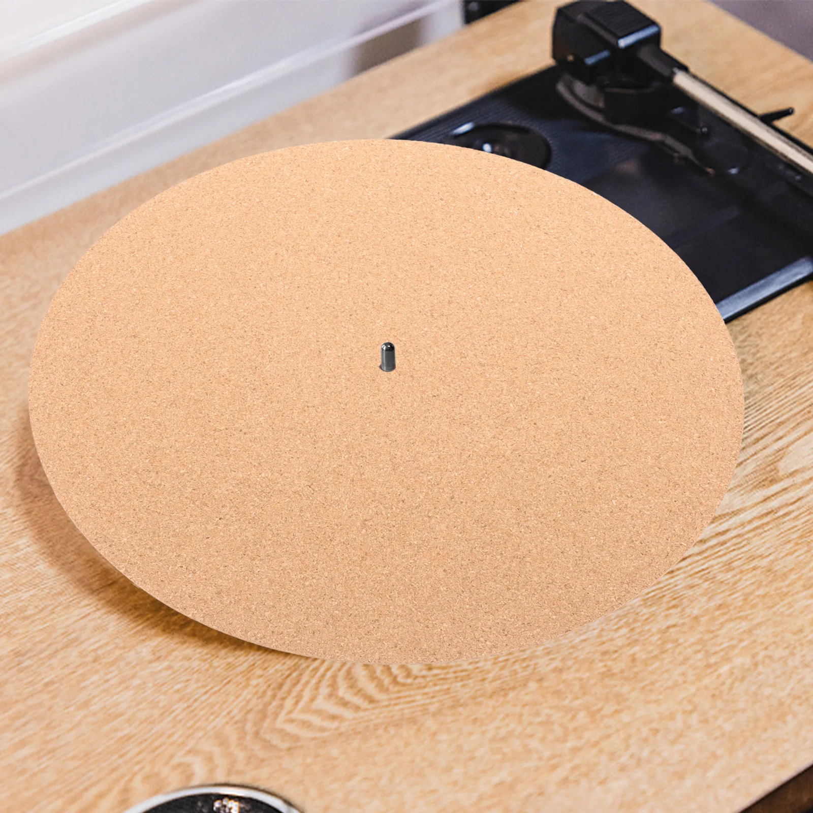 CorkMatVinylTurntableMatTurntablePlatterCorkMatCorkRecordMat