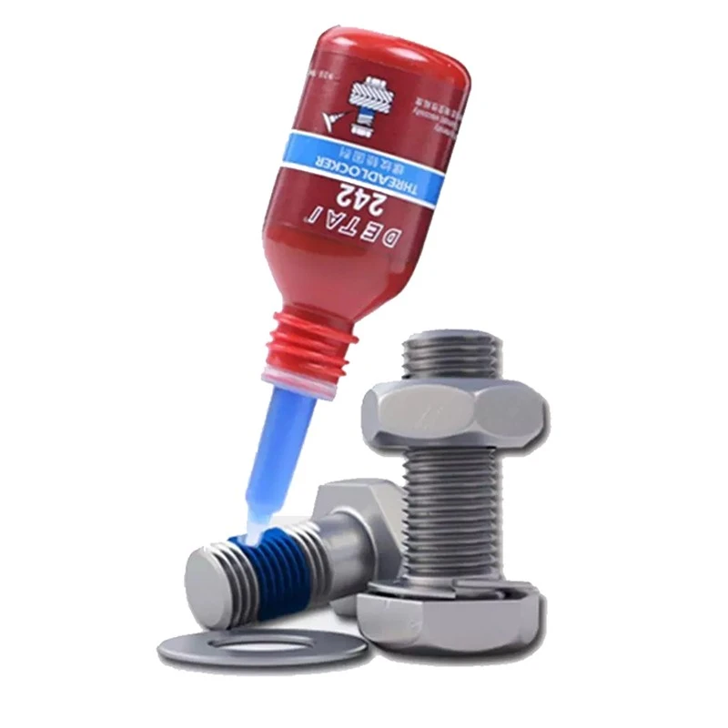 10ml Adhesive Wire Sealing Anticorrosion Thread Antipressure Blue 242