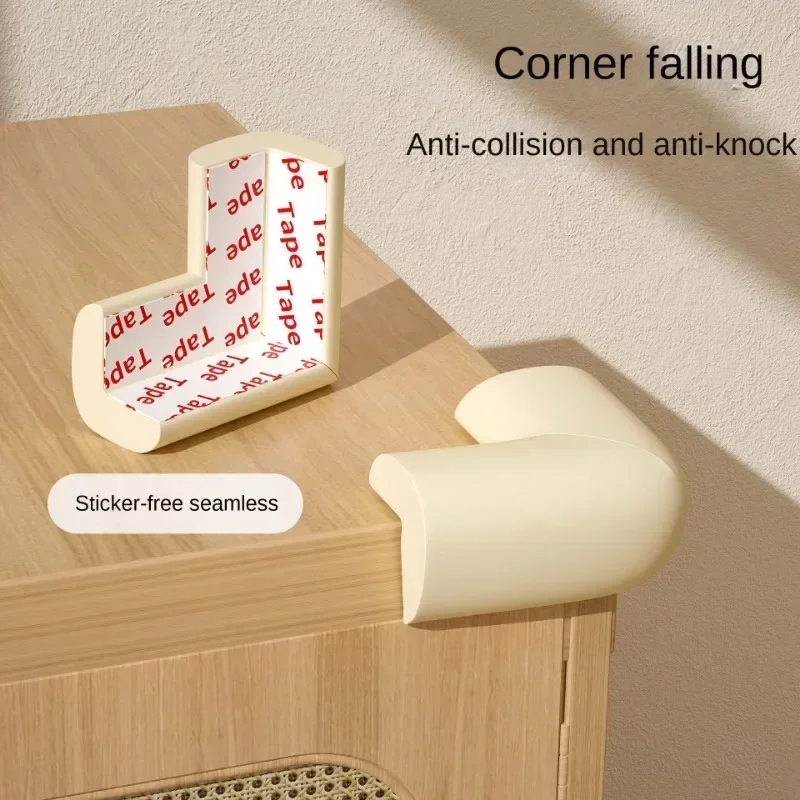 Child Baby Safety Protector Strip Soft Edge Table Corners Protection Guards Cover 4pcs silicone table corner protector table corner protector table edge protector furniture anti collision strip Toddler Infant Anticollision
