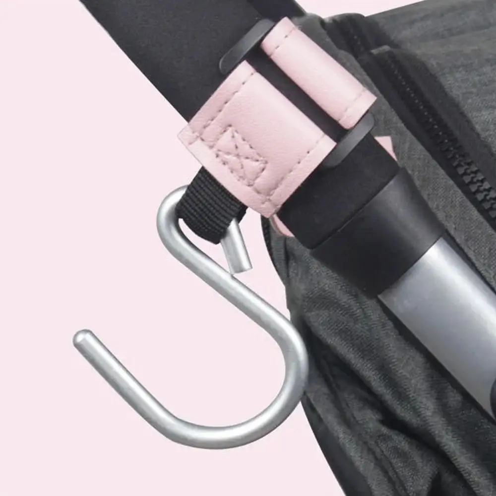 S Shape Baby Stroller Hooks Solid Color Cart Organizer Hanging Hook Stroller Accessories Cartoon Stroller Accessories Cartoon