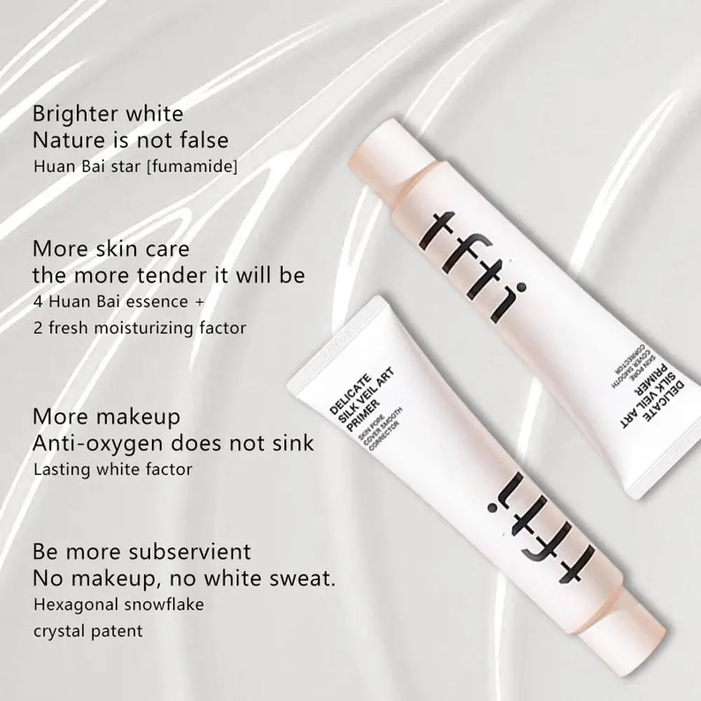 Korea TFIT Facial Makeup Foundation Cream Primer Pore Cover Brightening And Smoothing Dark Circles Correction Foundation 36/100g 3