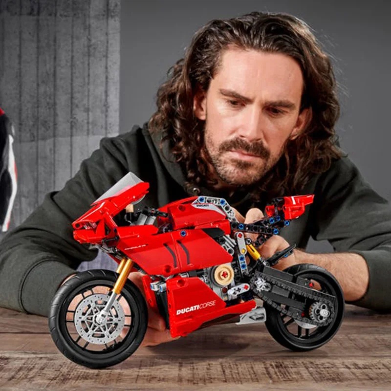 Audio Technics - Motocicleta para Lego Kawasaki  