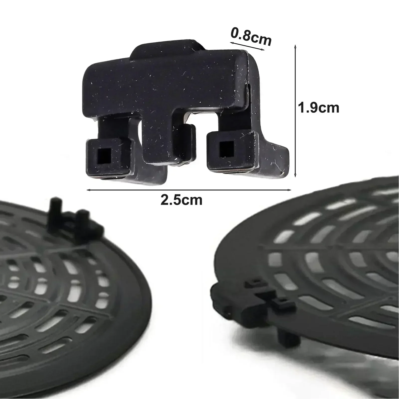 4 Pcs Air Fryer Rubber Bumpers Silicone Case Parts For Instant Gourmia Cosori And Other Air Fryer Trays