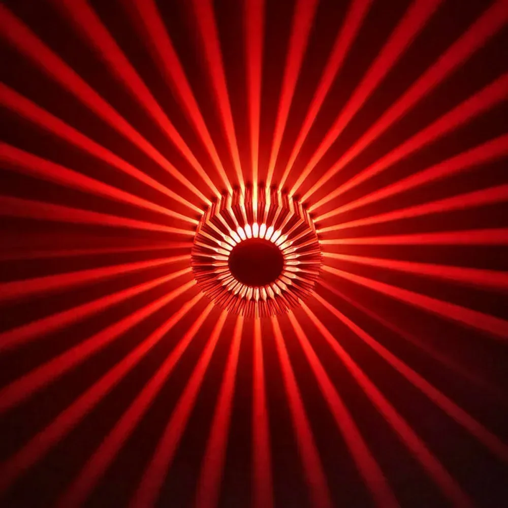 Vibrant LED Ceiling and Wall Light Sconce for Versatile Indoor Decor