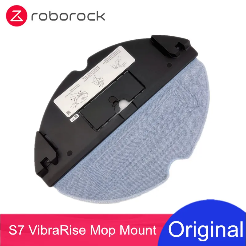 Roborock-Kit de Nettoyage à Vibrations pour Aspirateur Robot S7, Accessoires  Originaux, Précieux à l'Eau, Montage de Vadrouille, Pièces Détachées,  Document Noir