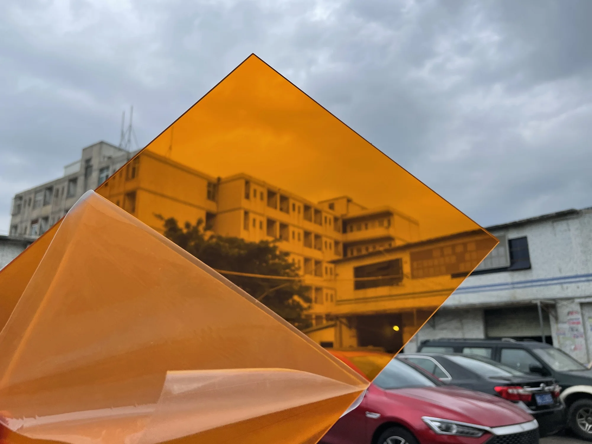 Vibrant Translucent Acrylic Board for Creative Projects & Decor