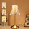 LED Table Lamps 3 Color Touch Dimming Night Light USB Rechargeable Cordless Atmosphere Bedroom Bedside Reading Lamps Decor Light 1