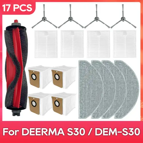 Fit For ( DEERMA S30 / DEM-S30 ) Filter Mop Dust Bag Parts Accessories Robot Vacuum Cleaner Kit - Image 14