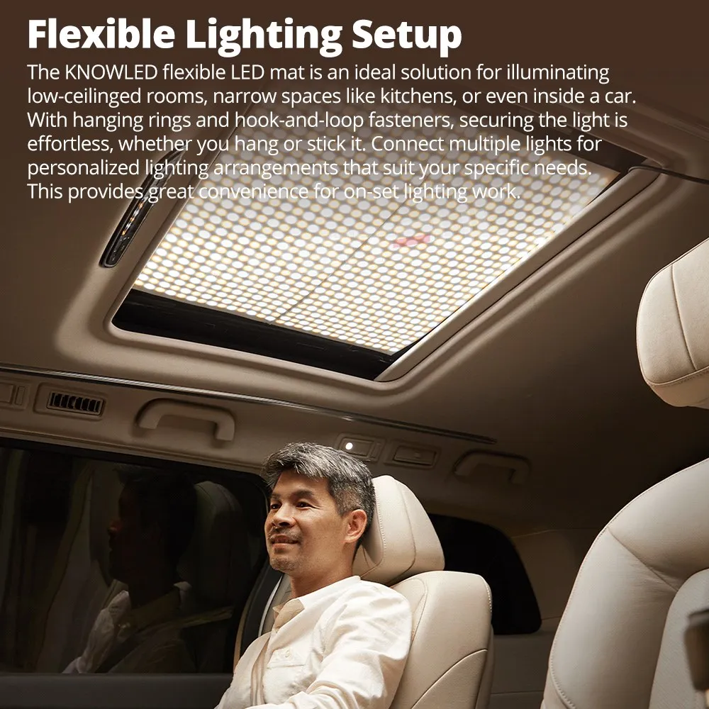 GODOX KNOWLED F200Bi フレキシブルLEDライト GODOX F200Bi フレキシブルLEDマット - 業務用撮影・映像・音響