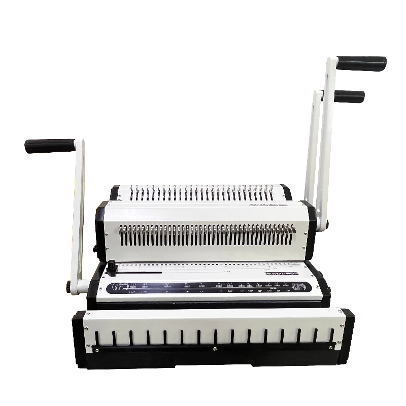 Description Picture 2 of item30Time/Min Binding Machine 2:1/3:1 Holes Maximum Punching Capacity 25 Sheets for Office Binding