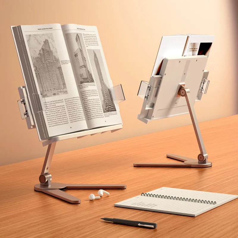 adjustable-bookshelf-multi-height-angle-adjustable-cooking-book-stand-office-school-laptop-tablet-desktop-reading-stands