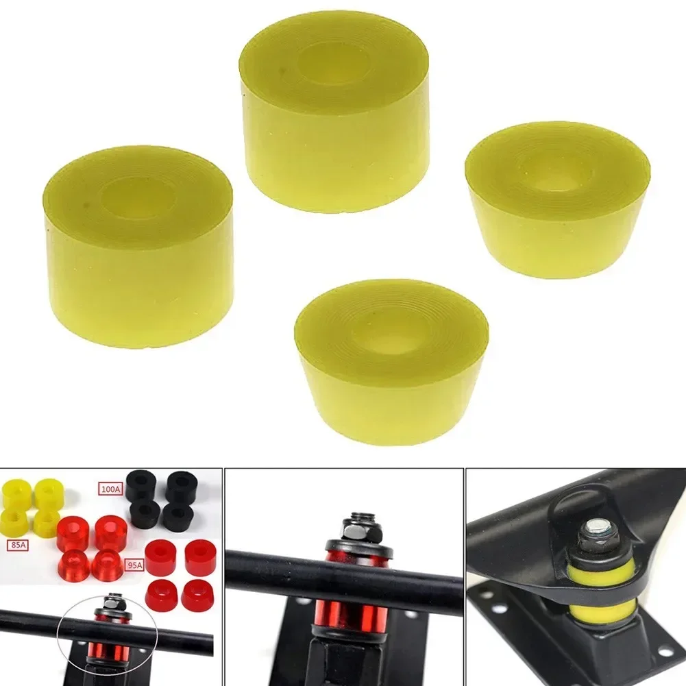 Skateboard Pivot Cups Longboard Pivot Tube Speed Ring Washers Replacement Cylindrical Bushings Longboard Accessories 4pcs skateboard accessories