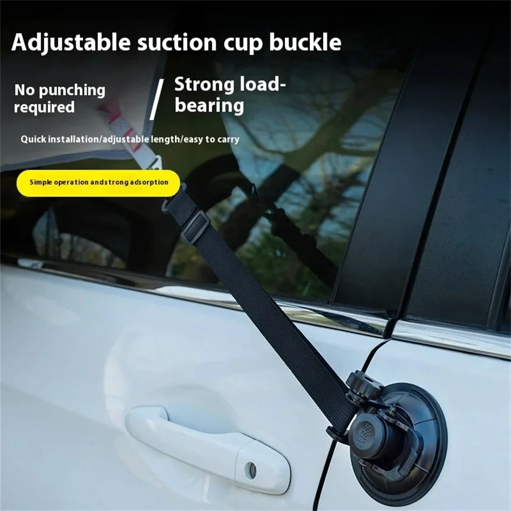 4PCs Car Truck Tent Suction Cups Buckle Outdoor Multifunctional Round Triangular Outdoor Camping Tents Securing Hook Accessories