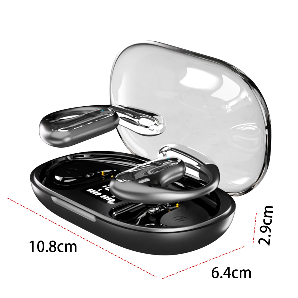 144 Languages AI Real-Time Translation Earbuds Wireless Bluetooth-Compatible 5.3 Earphones Earhook Sports Headphone