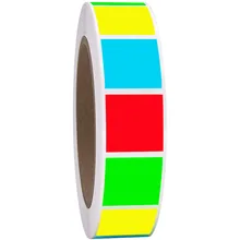 50-500pcs kolor kodowania samoprzylepne etykiety kwadratowe Chroma samoprzylepne etykiety 1 Cal okrągły czerwony żółty niebieski zielony samoprzylepne naklejki samoprzylepne tanie i dobre opinie CN (pochodzenie) QY1381 6 lat 3 lata 8 lat Round Papier Envelope Seals bakery Crafts Wedding kraft paper Sticker
