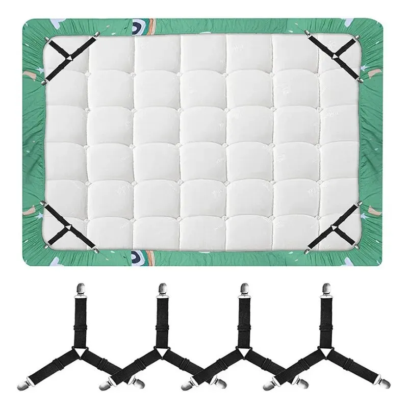 Sheet Holders Adjustable Gripper Clips for Bed