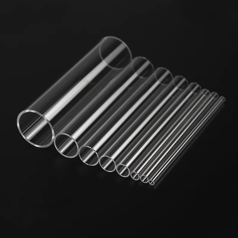 Quartz Capillary Tube OD12*ID8*L150mm/Silica SingleBore Glass