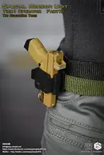 

1/6 Easy&Simple ES 26044B Special Mission Unit Tire 1 Operator Evacuation Team Part Secondary G19 Pistol Holster For Soldier