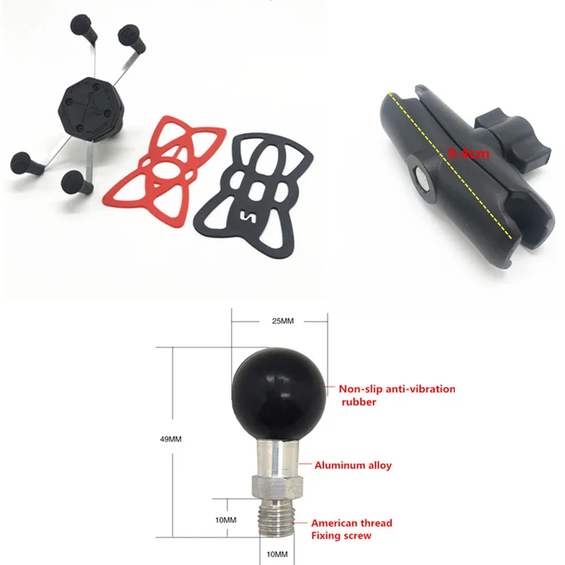 Support GPS/téléphone Pour BMW C400X, C400GT, C650GT, C600 Sport - Cadre De Navigation Moto, Fixation Guidon - 12