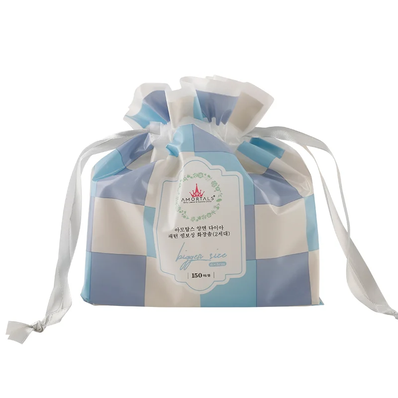 

Ватный тампон для лица, Специальный чистый хлопок, влажный компресс, толстый большой тонкий хлопок для снятия макияжа, 150 шт.