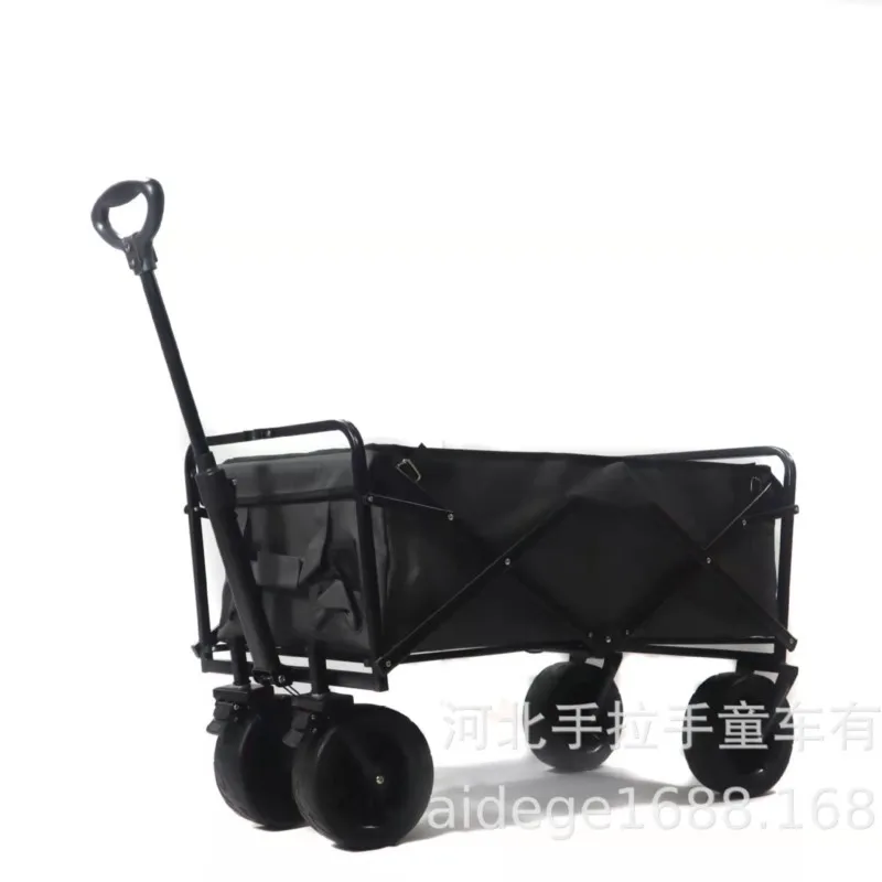 IHOME Outdoor Gathering Folding Camp Car Camping Picnic Trailer Multi-function Trolley Pull Goods Business Folding Car New