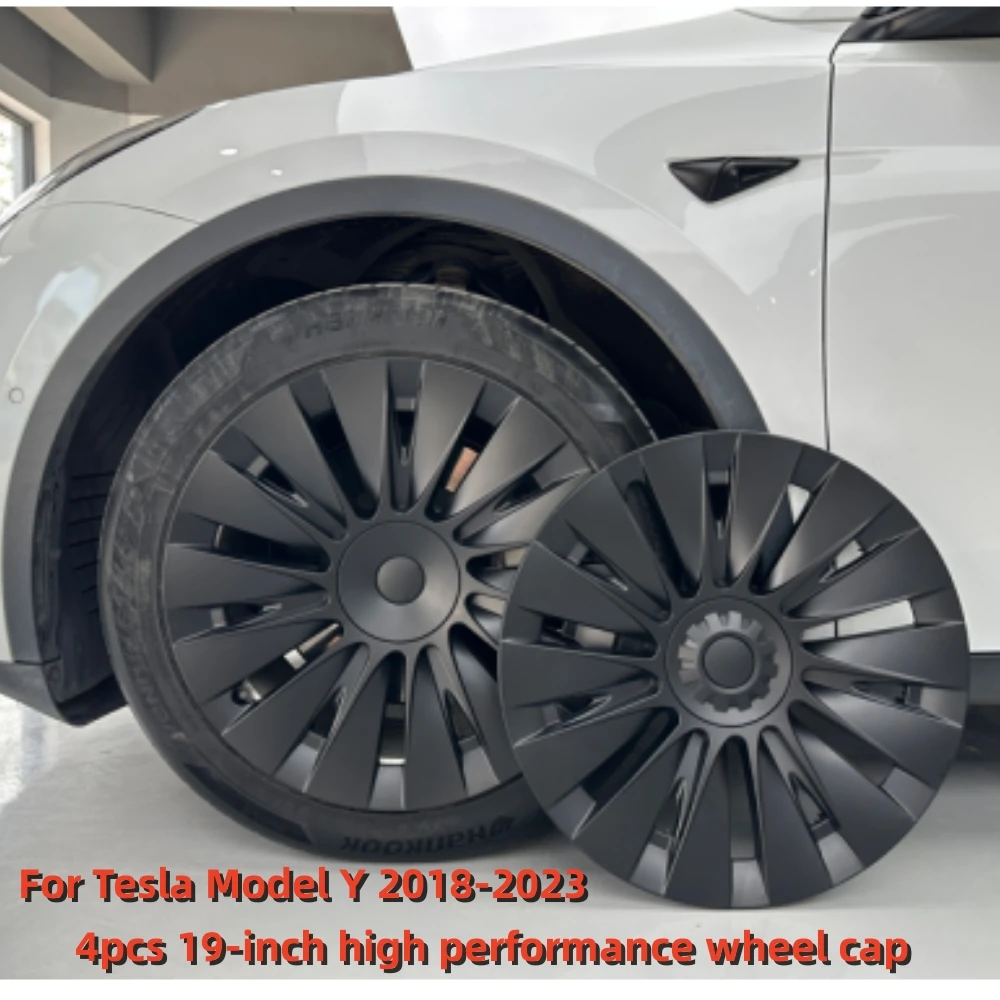 4PCS Hub Cap For Tesla Model Y 20182023 Original Car Replacement Wheel