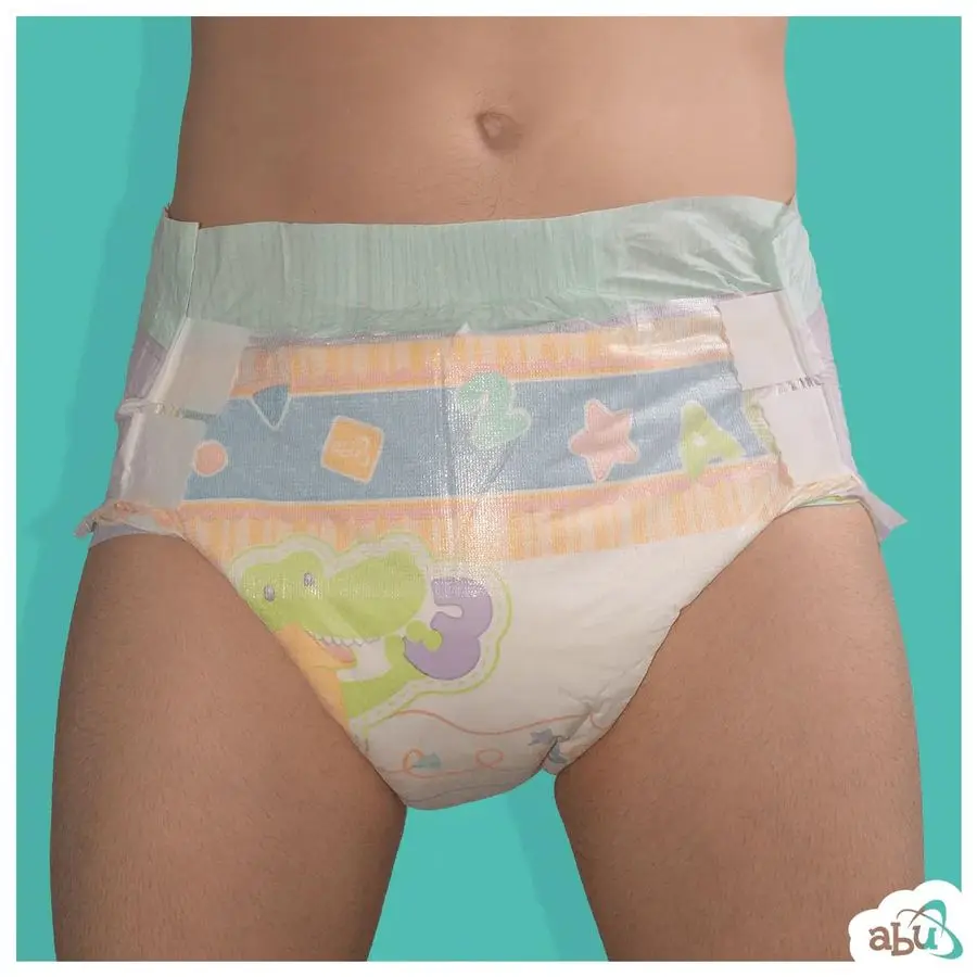 AlphaGatorz Adult Diapers Pack of 10 Medium