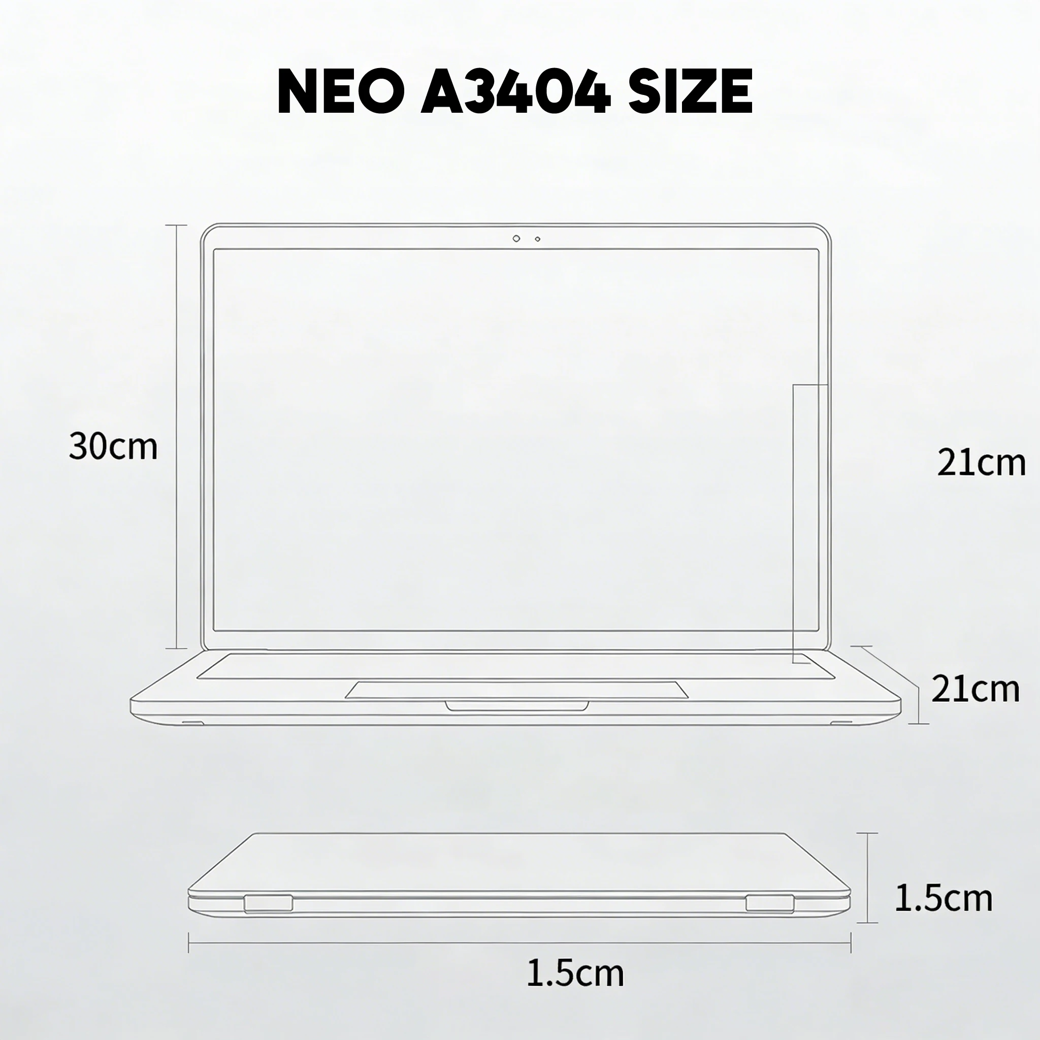 Sleek Protective Laptop Case - Neon Design, Scratch-Resistant Coque