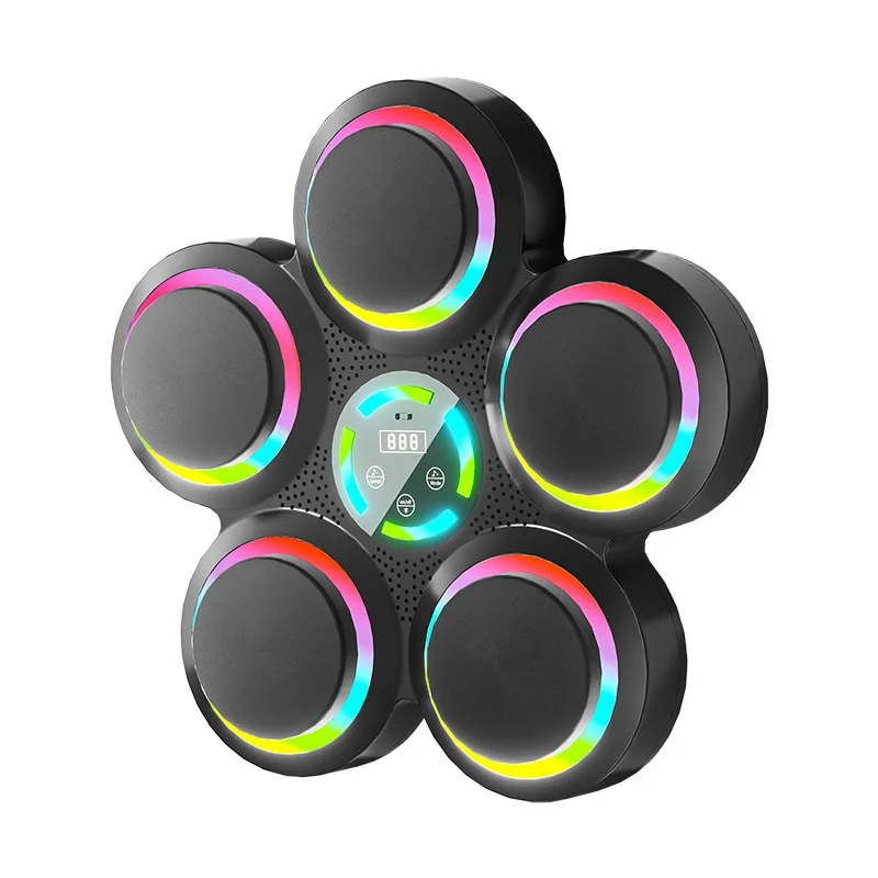 Bluetooth Music Boxing Machine 9-speed Mode Adjustment Sandbag Sports Fitness Reaction Practice Training Equipment Wall Target
