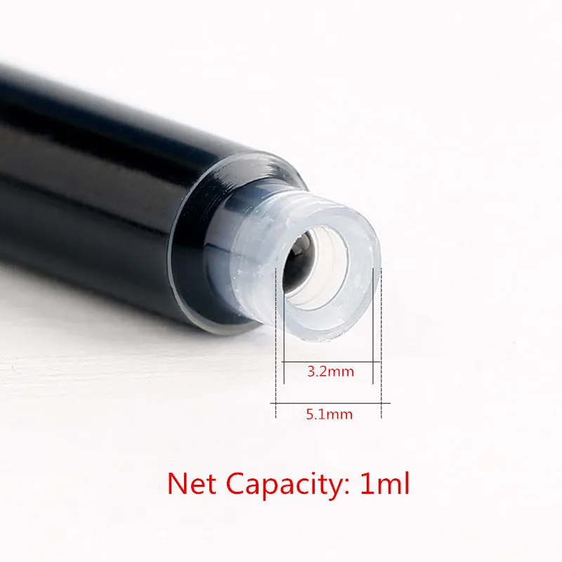 Majohn High Quality 6pcs Fountain Pen Ink Refill Cartridges 3.2mm Caliber Office Supplies School Student Stationery 3