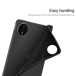 Shockproof Silicone Protective Tablet Case - 8.8 Inch for MatePad Mini8.8 2025 (Black)
